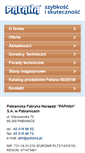 Mobile Screenshot of pafana.pl